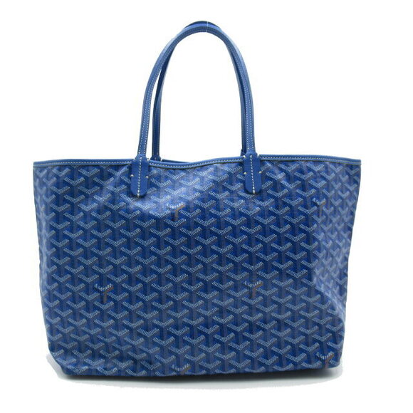 Goyard Saint Louis Tote Bag Canvas Blue - Picture 2 of 10